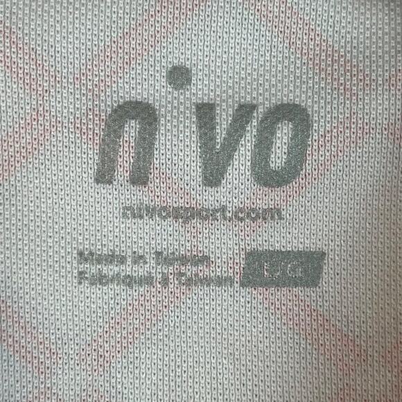 Nivo Diamond Print Athletic Golf Top Size Large - Picture 4 of 8